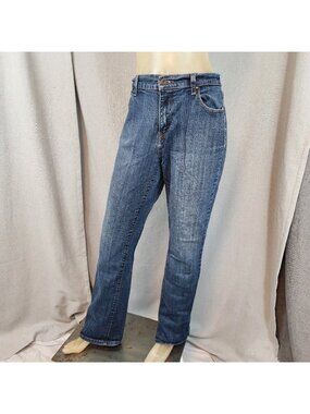 Levis 515 Jeans Blue Boot Cut Mid Rise Denim Blue Jeans Size 14 LARGE 33 W x 33